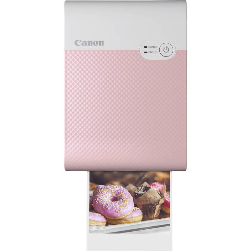 Fototiskárna Canon Selphy Square QX10 papíry 20 ks růžová