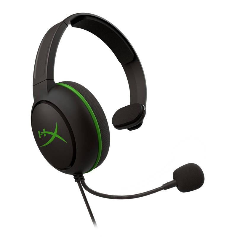 Headset HyperX CloudX Chat pro Xbox černý zelený
