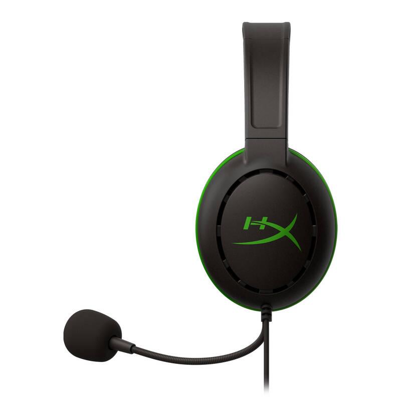 Headset HyperX CloudX Chat pro Xbox černý zelený