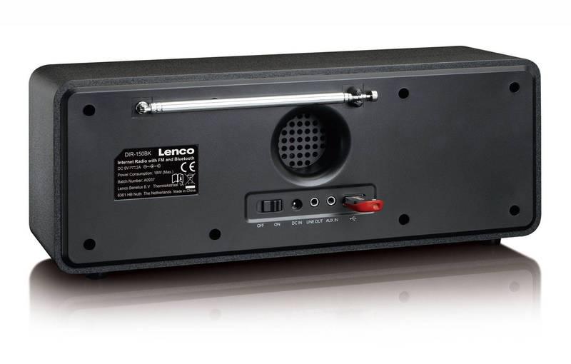 Internetový radiopřijímač Lenco DIR-150 černé, Internetový, radiopřijímač, Lenco, DIR-150, černé