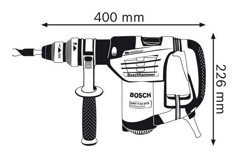 Kladivo Bosch GBH 4-32 DFR, 0611332100, Kladivo, Bosch, GBH, 4-32, DFR, 0611332100
