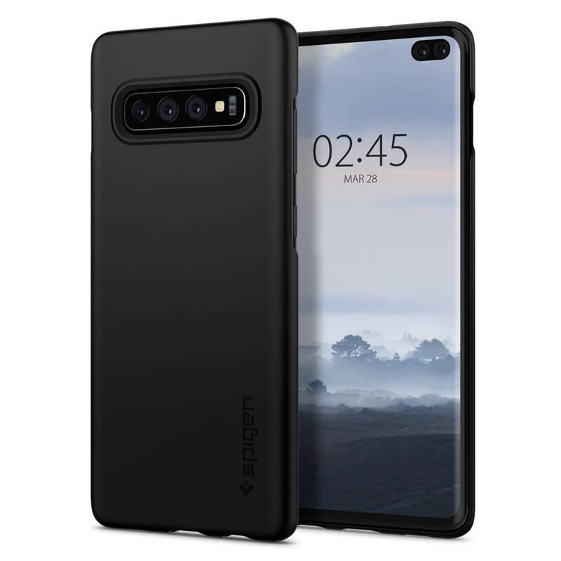 Kryt na mobil Spigen Thin Fit pro Samsung Galaxy S10 černý