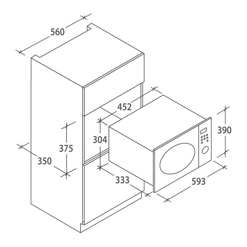 Mikrovlnná trouba Candy Rustikal MIC20GDFBA