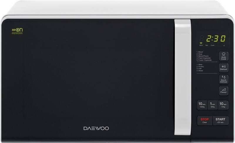 Mikrovlnná trouba DAEWOO KQG 6S3BW bílá barva
