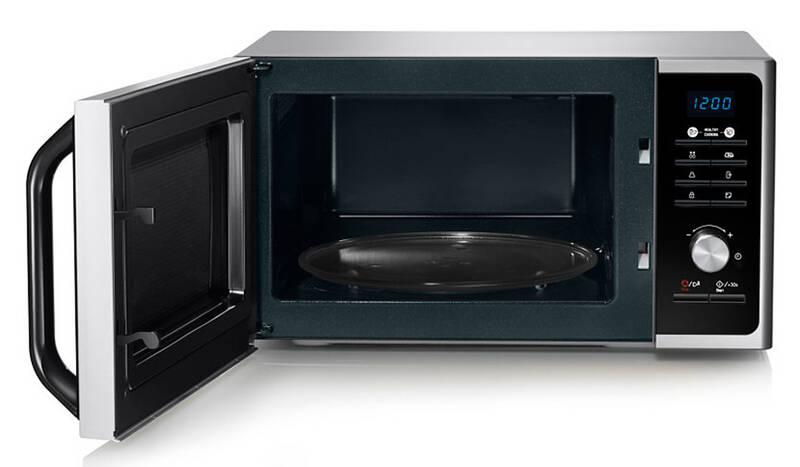 Mikrovlnná trouba Samsung Muse3 MG23F301TAS EO černá stříbrná