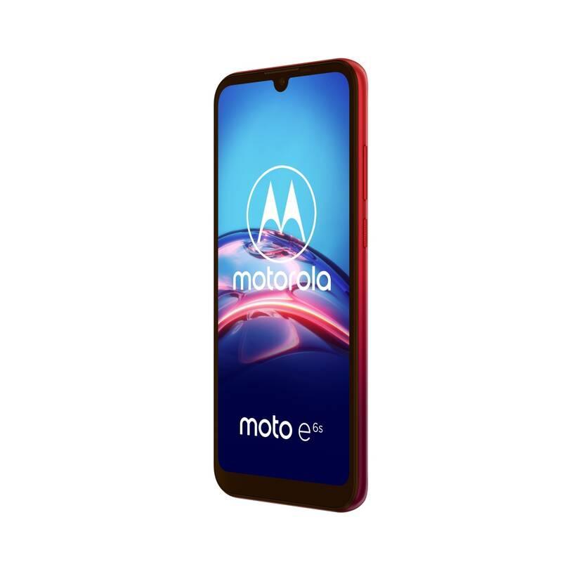 Mobilní telefon Motorola Moto E6s červený