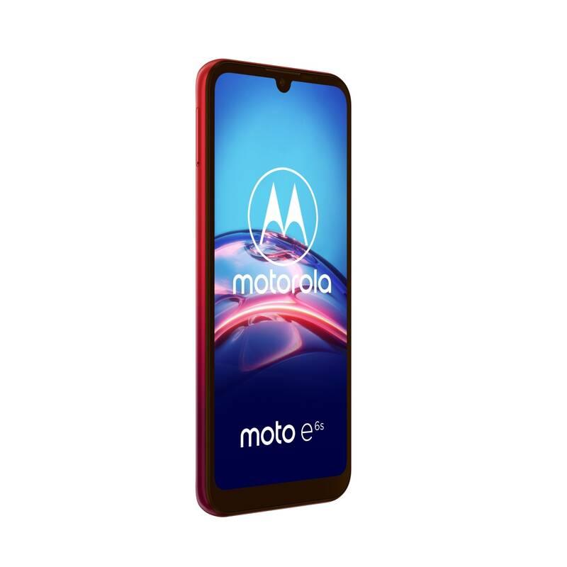 Mobilní telefon Motorola Moto E6s červený