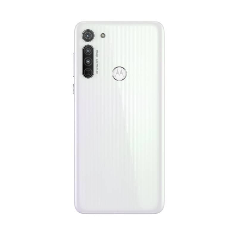 Mobilní telefon Motorola Moto G8 bílý