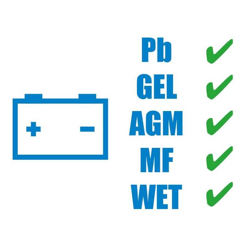 Nabíječka autobaterií Güde GAB 12V 6V-10A-BOOST