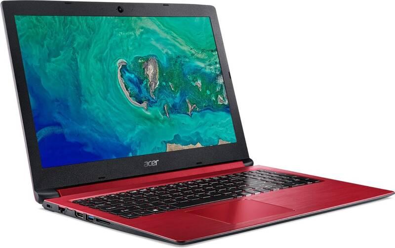 Notebook Acer 3 červený, Notebook, Acer, 3, červený