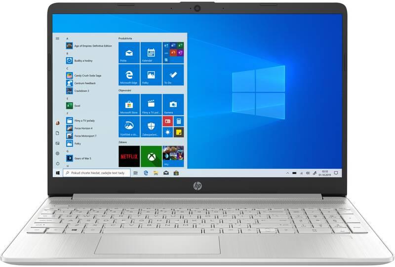 Notebook HP 15s-eq0600nc stříbrný