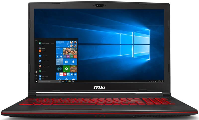 Notebook MSI GL63 9RC černý