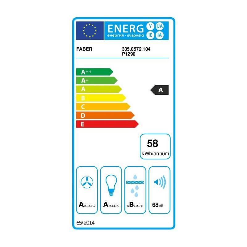 Odsavač par Faber CYLINDRA ISOLA PLUS EV8 BK MATT A37 černý