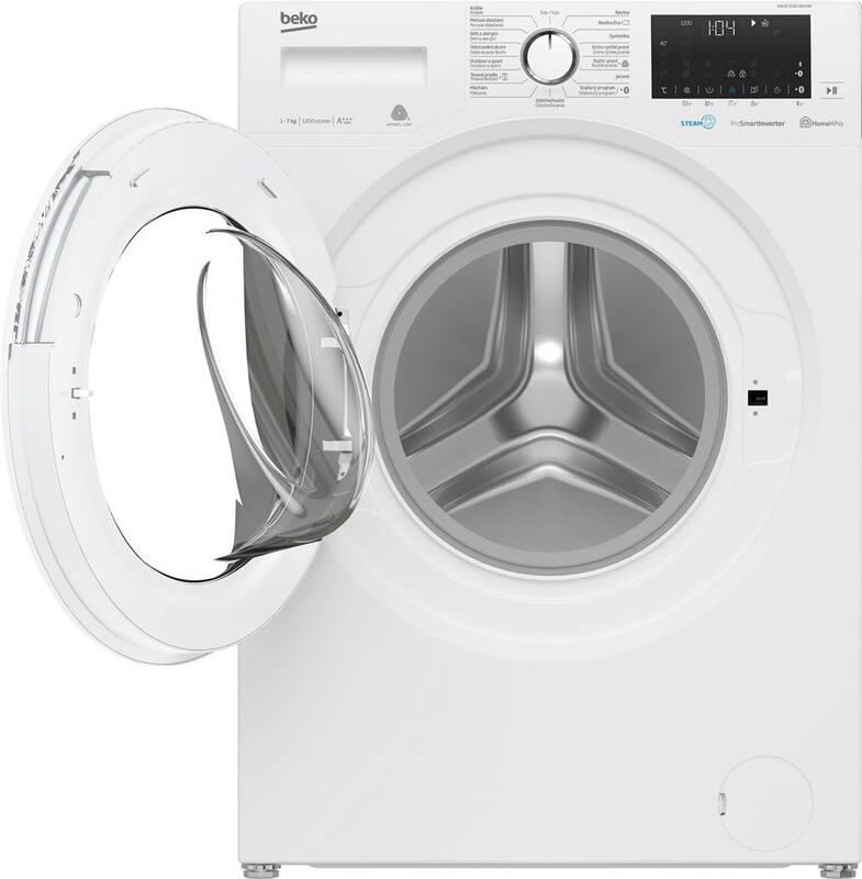 Pračka Beko Superia EWUE 7636 CSWX0W bílá