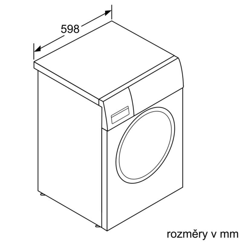 Pračka Bosch WAJ24060BY bílá