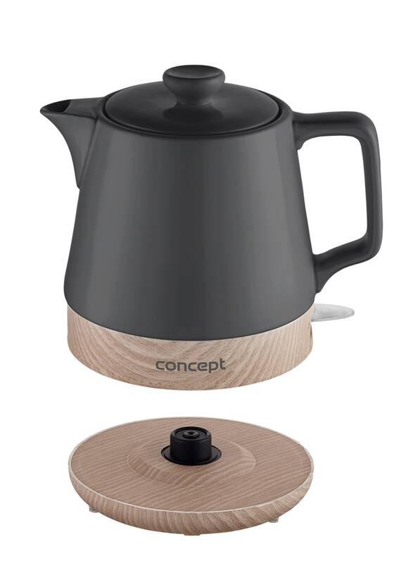 Rychlovarná konvice Concept RK0062 šedá