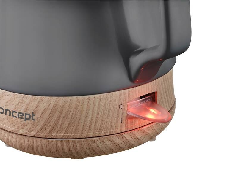 Rychlovarná konvice Concept RK0062 šedá