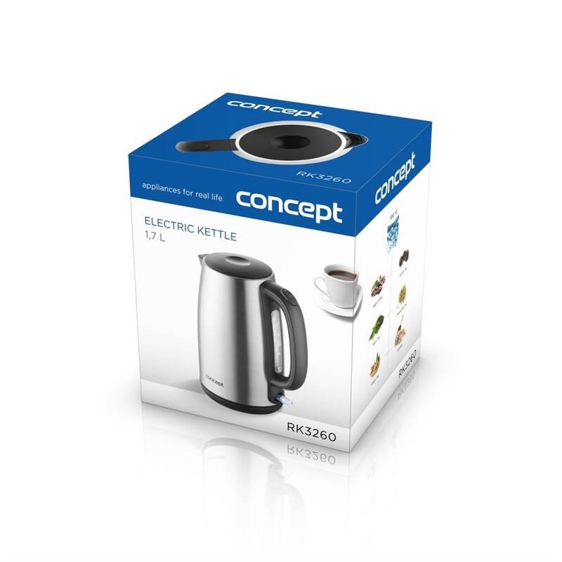 Rychlovarná konvice Concept RK3260 nerez