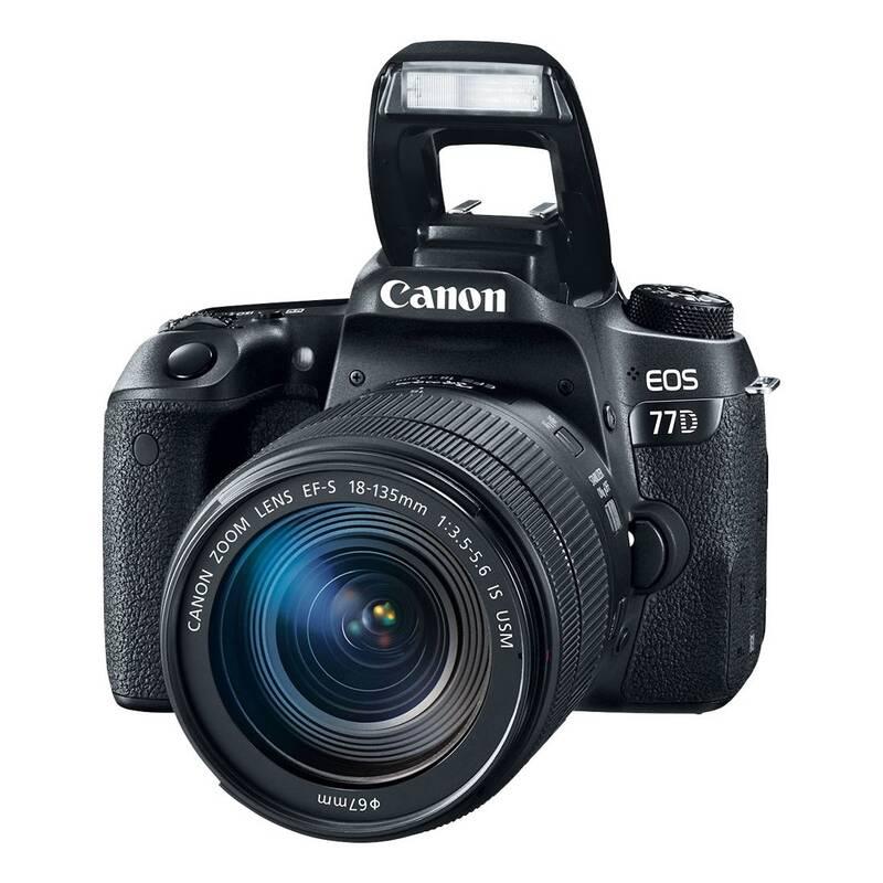Set výrobků Canon EOS 77D 18-135 IS USM VUK blesk 430EX III-RT