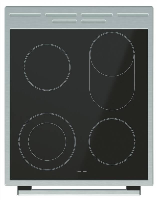 Sklokeramický sporák Gorenje EC5355XPA nerez