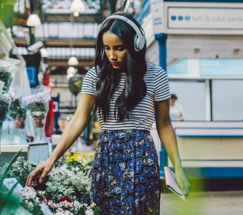 Sluchátka Audio-technica ATH-SR30BTGY šedá