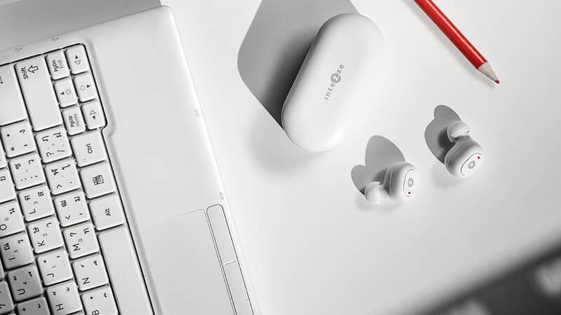 Sluchátka Intezze Piko bílá