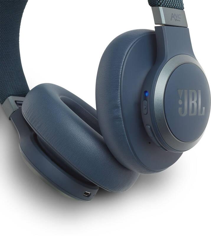 Sluchátka JBL LIVE 650BTNC modrá