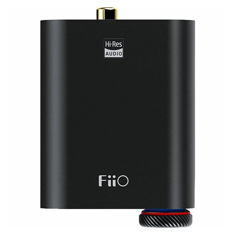 Sluchátkový zesilovač FiiO K3 a USB-C D A převodník černý