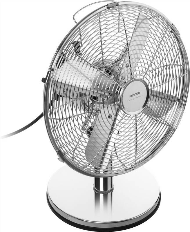 Ventilátor stolní Sencor SFE 3040SL nerez