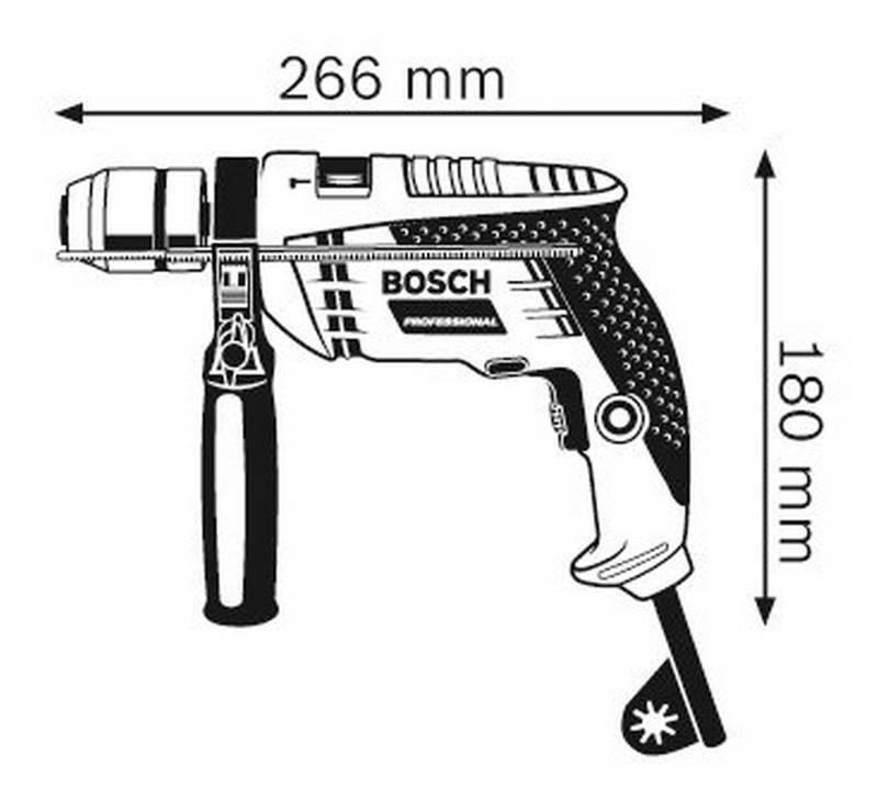 Vrtačka Bosch GSB 13 RE, 0601217100