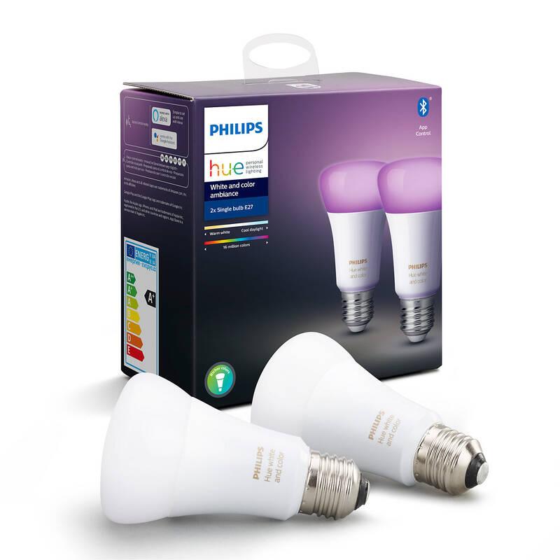 Žárovka LED Philips Hue Bluetooth 9W, E27, White and Color Ambiance