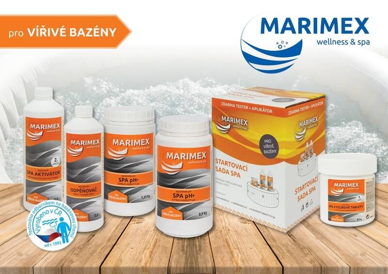 Bazénová chemie Marimex Spa pH- 1,35 kg bílá