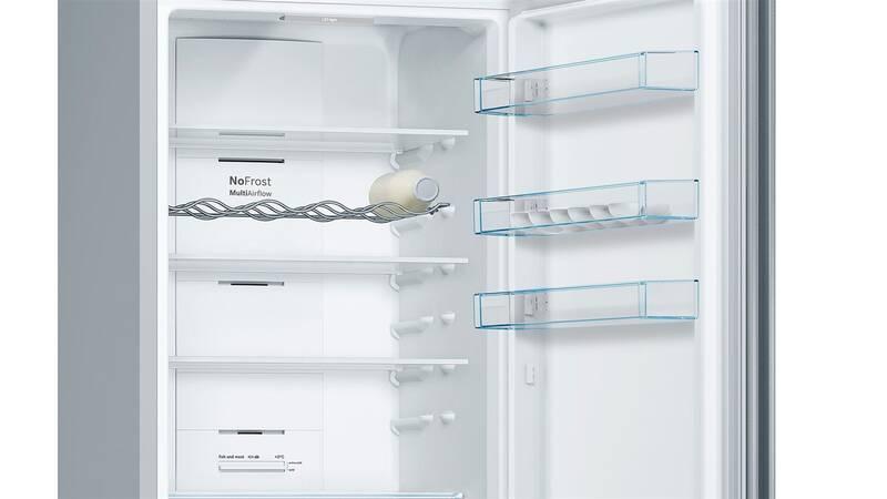 Chladnička s mrazničkou Bosch Serie 4 KGN39VLDA nerez