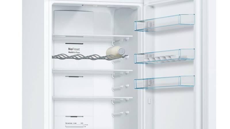 Chladnička s mrazničkou Bosch Serie 4 KGN39VWEP bílá