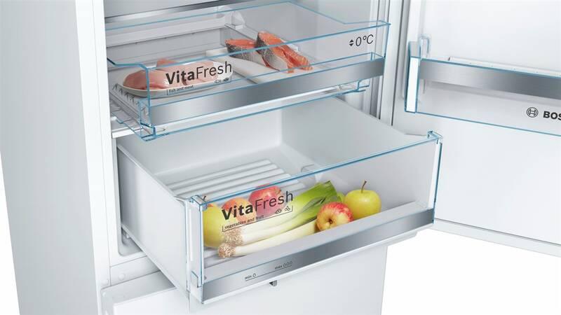 Chladnička s mrazničkou Bosch Serie 6 KGE39AWCA bílá