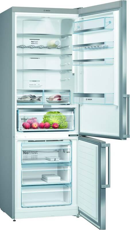 Chladnička s mrazničkou Bosch Serie 6 KGN49AIDP nerez