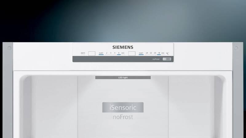Chladnička s mrazničkou Siemens iQ300 KG39N2LEA nerez