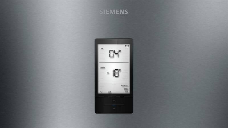 Chladnička s mrazničkou Siemens iQ500 KG49NAIDP nerez