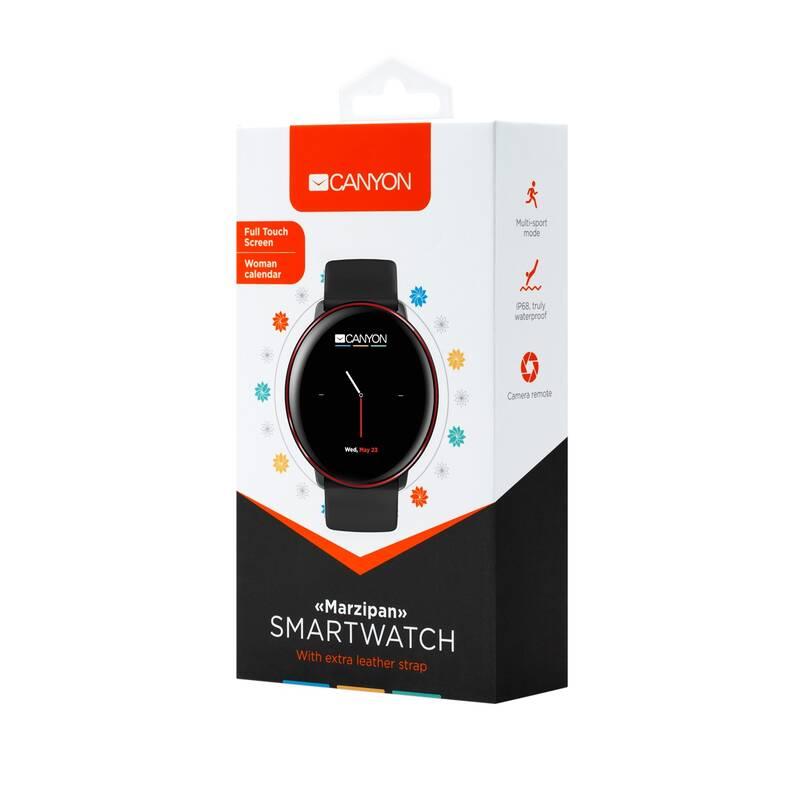 Chytré hodinky Canyon Marzipan černý
