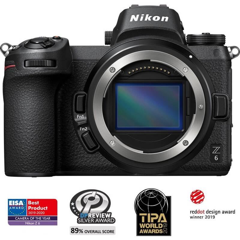 Digitální fotoaparát Nikon Z6 adaptér bajonetu FTZ 64 GB XQD karta černý