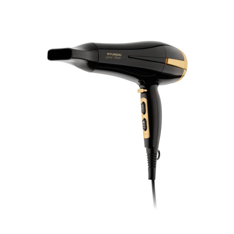 Fén Hyundai HD 170 černý zlatý