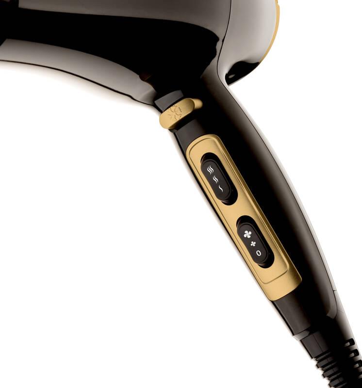 Fén Hyundai HD 170 černý zlatý