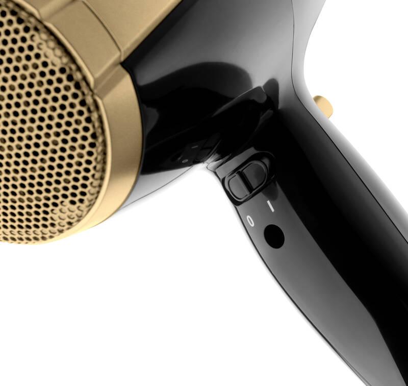 Fén Hyundai HD 170 černý zlatý