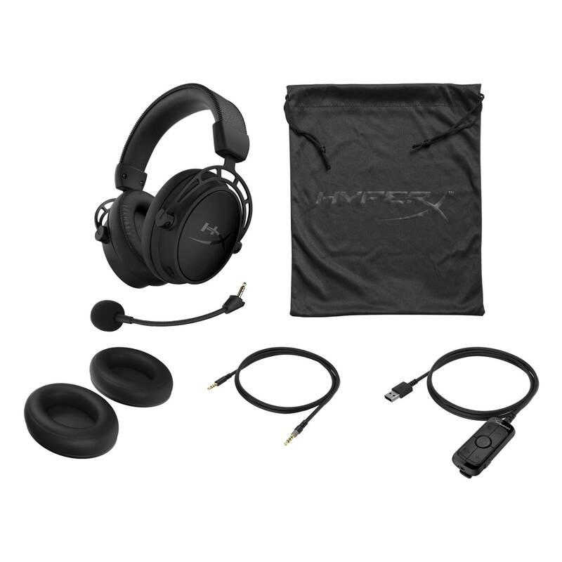 Headset HyperX Cloud Alpha S - Blackout černý