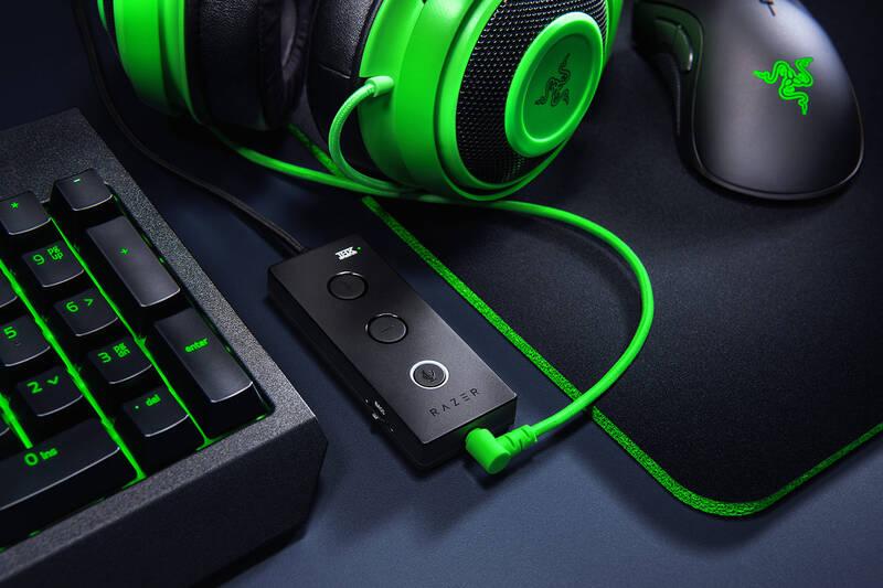 Headset Razer Kraken Tournament Edition černý zelený