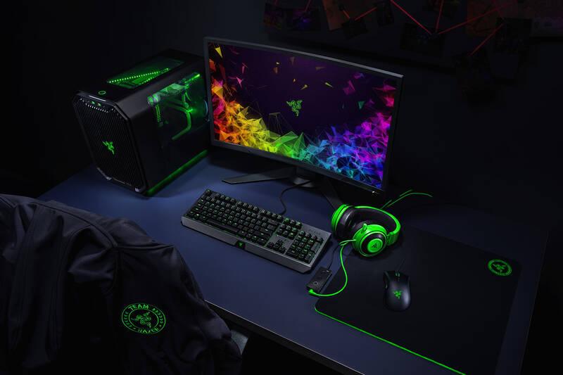 Headset Razer Kraken Tournament Edition černý zelený
