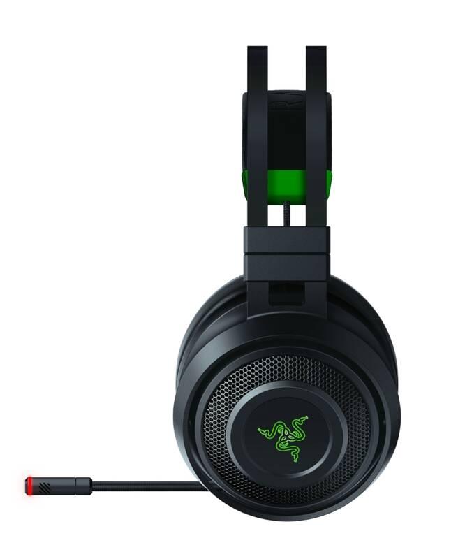 Headset Razer Nari Ultimate pro Xbox One černý zelený