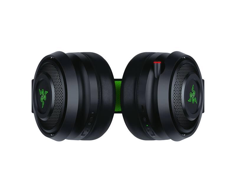 Headset Razer Nari Ultimate pro Xbox One černý zelený