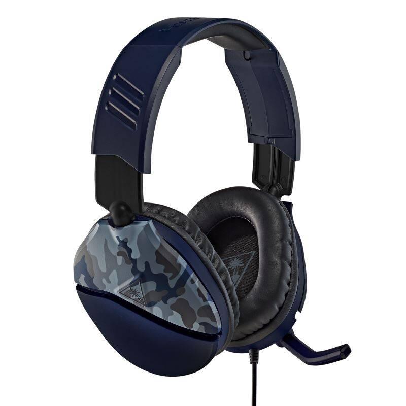 Headset Turtle Beach Recon 70 pro PC, PS4, Xbox One, Nintendo modrý