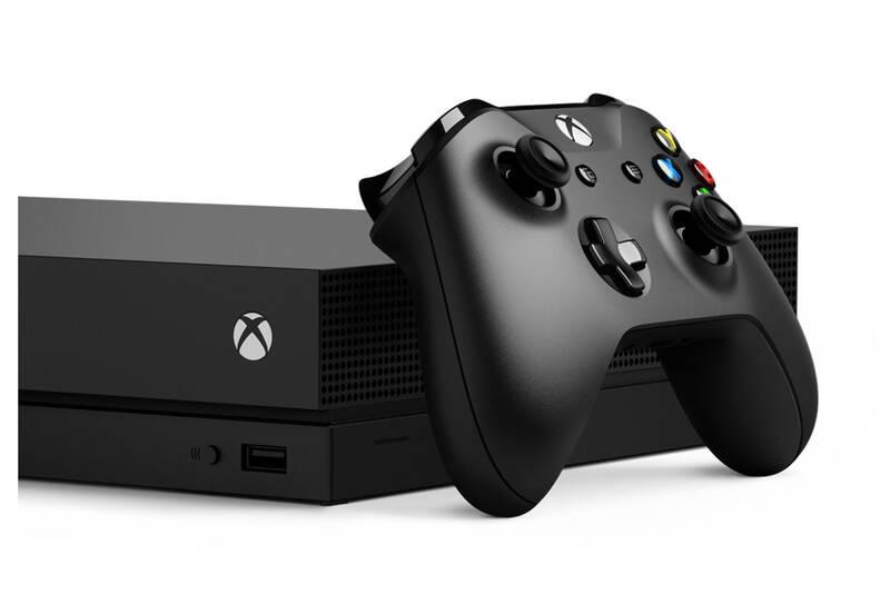 Herní konzole Microsoft Xbox One X 1 TB Gears Family Bundle, Herní, konzole, Microsoft, Xbox, One, X, 1, TB, Gears, Family, Bundle